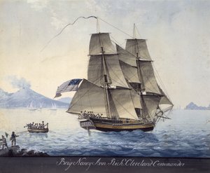 Brig Nancy Ann von Salem verlässt Neapel, um 1810