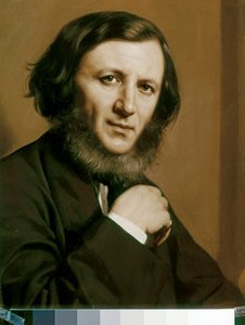 Robert BROWNING, Porträt (Detail)