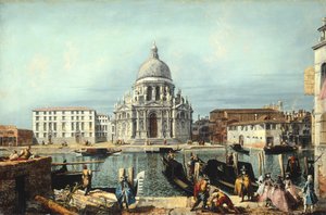 Die Kirche Santa Maria della Salute, Venedig, 1740-41