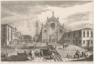 Ansichten von Venedig: Campo dei Frari