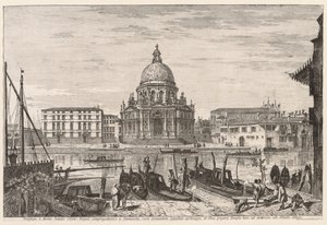 Ansichten von Venedig: S. M. Della Salute, 1741