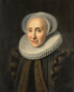 Porträt von Volckera Claesdr Knobbert (1554-1634)