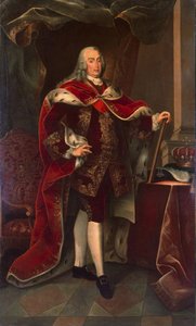 Porträt von Joseph I. von Portugal, genannt der Reformer (1714-1777) von Miguel Antonio do Amaral