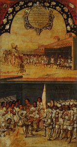 Die Eroberung Mexikos, Tafel XV, ca. 1696-1715