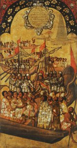 Die Eroberung von Mexiko, Tafel XXIII von Miguel Gonzalez