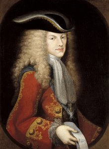 Porträt von König Philipp V. von Spanien (1683-1746) (Öl auf Leinwand)
