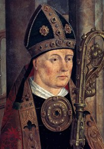 Heiliger Isidor von Sevilla (560 oder 570 - 636), Detail