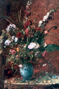 Großes Blumenstillleben, 1881