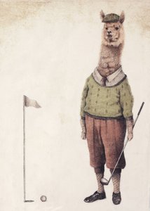 Alpaka-Golfclub