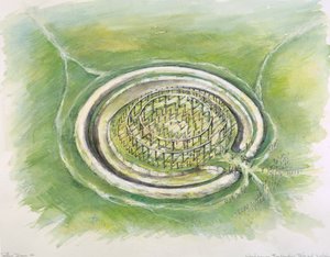 Woodhenge, ca. 25. Jahrhundert v. Chr., ca. 1990-2010