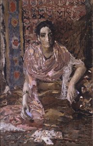 Wahrsagerin, 1895 von Mikhail Aleksandrovich Vrubel