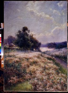 Blühende Wiese von Mikhail Andreyevich Berkos