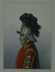 Helm des Kavallerieregiments der Life Guards, 1764-1796, frühe 1840er