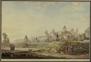 Ansicht der Festung Bender, 1790