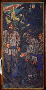 Die Hochzeit des Großfürsten Wladimir I. Swjatoslawitsch von Mikhail Nikolayevich Yakovlev