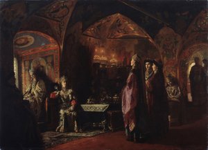 Wohnung der Zarewna, 1878 von Mikhail Petrovich Klodt Baron
