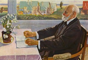 Akademiemitglied Iwan Pawlow von Mikhail Vasilievich Nesterov
