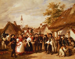 Die Ankunft der Braut
