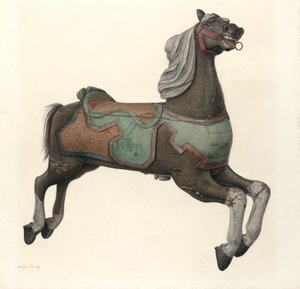 Karussellpferd von Mina Lowry