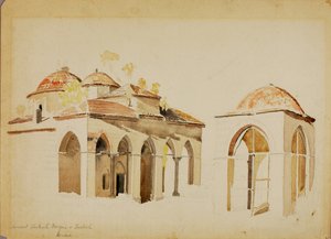 Alte türkische Moschee in Tourbek