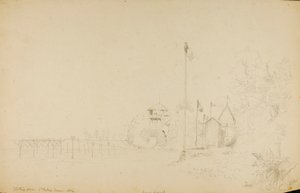 Badeplatz, St. Valery von Miner Kilbourne Kellogg