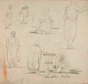 Kuchenverkäufer, Konstantinopel von Miner Kilbourne Kellogg