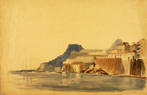 Schloss auf Korfu, Griechenland von Miner Kilbourne Kellogg