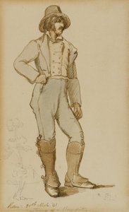 Kostüm eines Banditen, Rom von Miner Kilbourne Kellogg