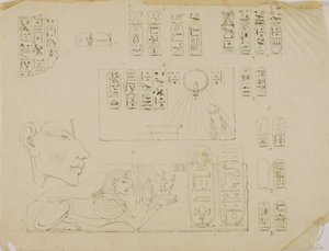 Hieroglyphen von Miner Kilbourne Kellogg