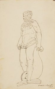 Statue des Neptun, Venedig von Miner Kilbourne Kellogg