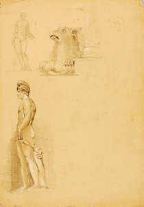 Studien von Sculante von Miner Kilbourne Kellogg