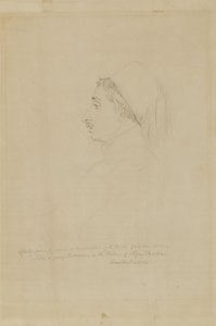 Studie für eine Figur in einer Komposition des Todes von Sultan Selim von Miner Kilbourne Kellogg
