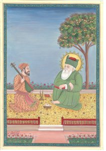 Spiritueller Guru und Musiker von Mirza Baig