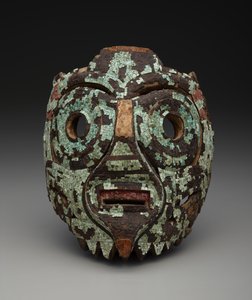 Maske, möglicherweise von Tlaloc, ca. 1350-1521 von Mixtec Mixtec