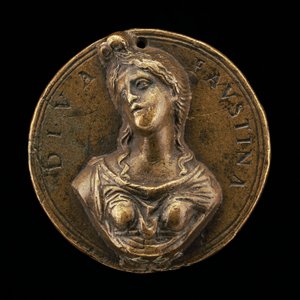Diva Faustina [Vorderseite], ca. 1490