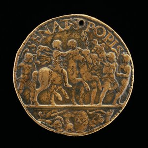 Senatorischer Triumph [Rückseite], ca. 1490