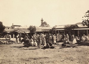 „Ein Imperium aufbauen“ im faschistischen Zeitalter: Marktplatz in Cheren, 09/05/1936