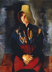 Porträt der Mutter von Renée Kisling