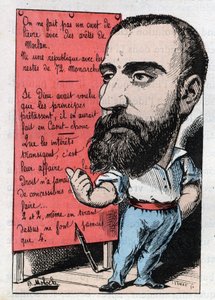 Allegorie eines Radikalen im 19. Jahrhundert von Moloch