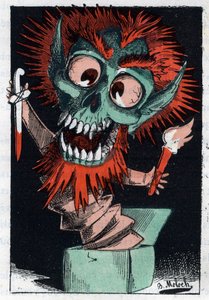 Allegorie der sozialen Gefahr im 19. Jahrhundert von Moloch