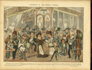 Illustration von Moloch (1849-1909) in Le Rire von Moloch