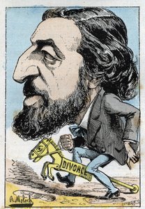 Porträt von Alfred Naquet (1834-1916), französischer Politiker von Moloch