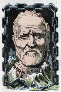 Porträt von Louis Auguste Blanqui (1805-1881), französischer sozialistischer Theoretiker und Revolutionär von Moloch