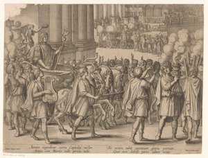 Einzug von Scipio Africanus nach seinem Sieg über Karthago