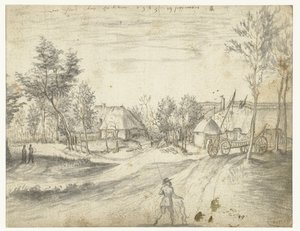Landschaft bei Antwerpen
