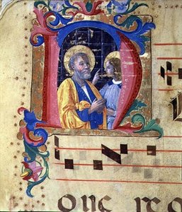 Ms 543 Historisierte Initiale 