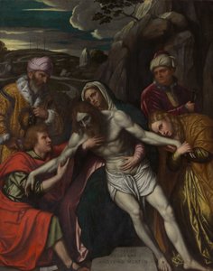 Die Grablegung, 1554