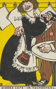 Wiener Café: Im kleinen Café, 1911