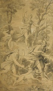 Diana mit ihren Gefährtinnen