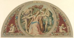 Drei Jungen retten die verzweifelte Pamina vor dem Selbstmord, 1864
